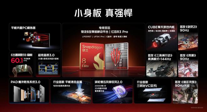 电竞平板3 Pro发布会回顾开元棋牌网站更小·更强悍红魔(图38)