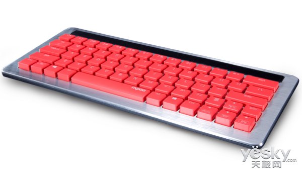 雷柏KX双模式背光机械键盘开元棋牌试玩五彩闪耀金属风(图6)